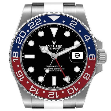 rolex blu e rosso|rolex gmt master ii orologio.